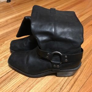 Black Western Style Boots